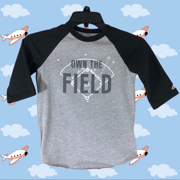Adidas Kid’s Baseball Tee - Picture 1 of 6